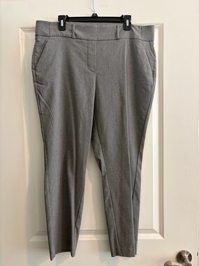 Women’s Simply Vera Vera Wang Modern Fit Polished Twill Ankle Pants